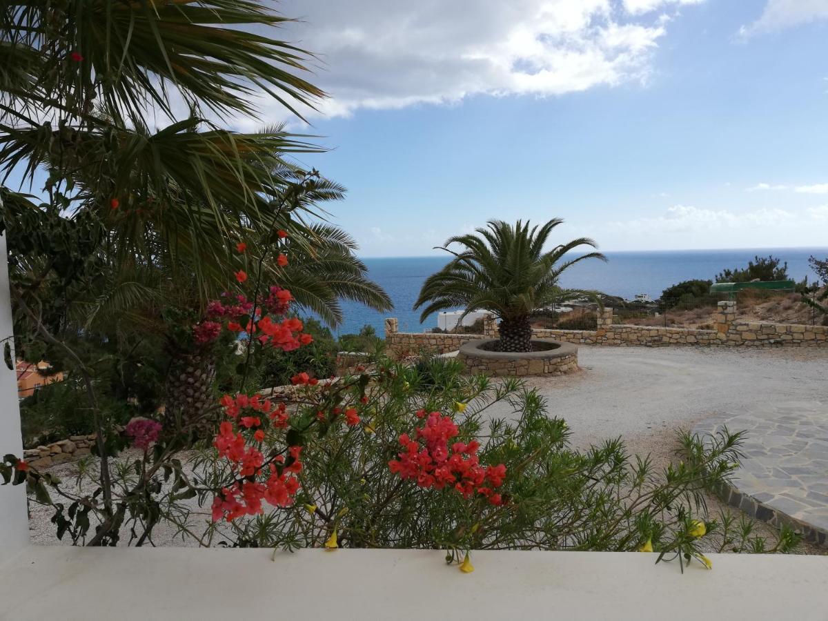 Tranquil Villa With Sea View In Ammopi Karpathos Amoopi Luaran gambar