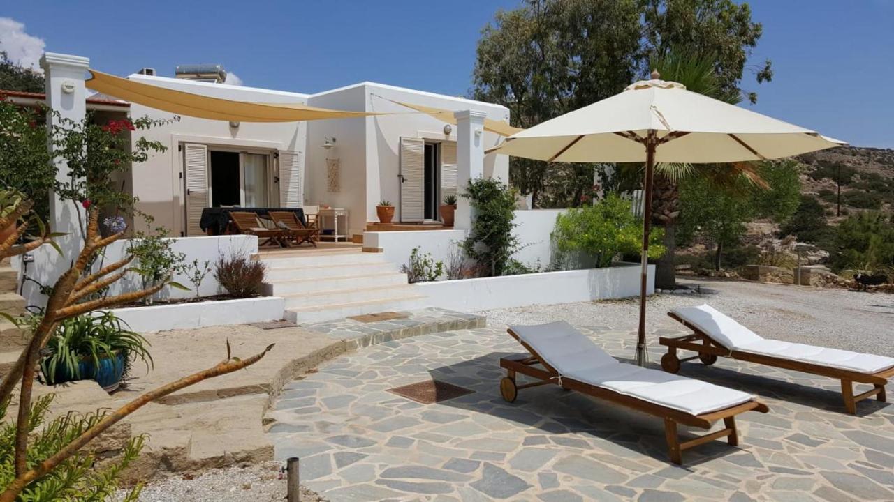 Tranquil Villa With Sea View In Ammopi Karpathos Amoopi Luaran gambar