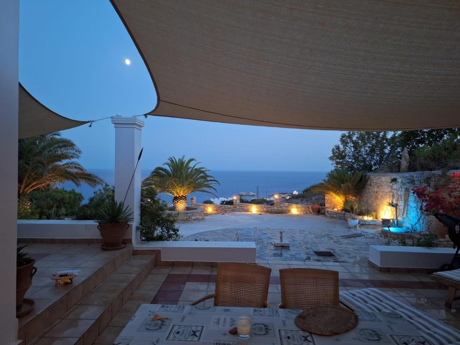 Tranquil Villa With Sea View In Ammopi Karpathos Amoopi Luaran gambar